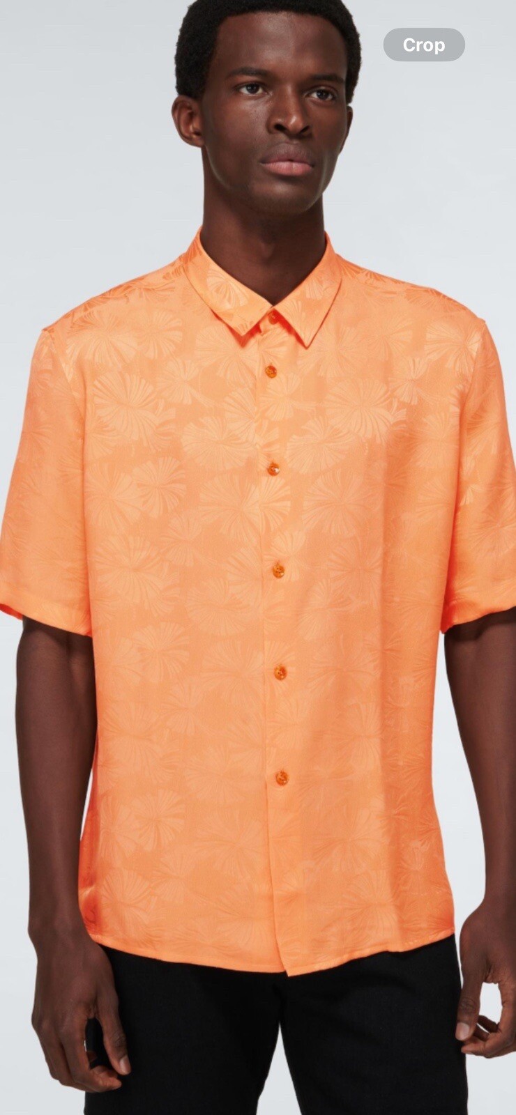 Saint Laurent Camicia di seta da uomo 41 16. $1290