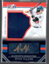 2017 USA Stars & Stripes RYAN VILADE ROOKIE GU JERSEY & GOLD INK AUTO! #78/79!