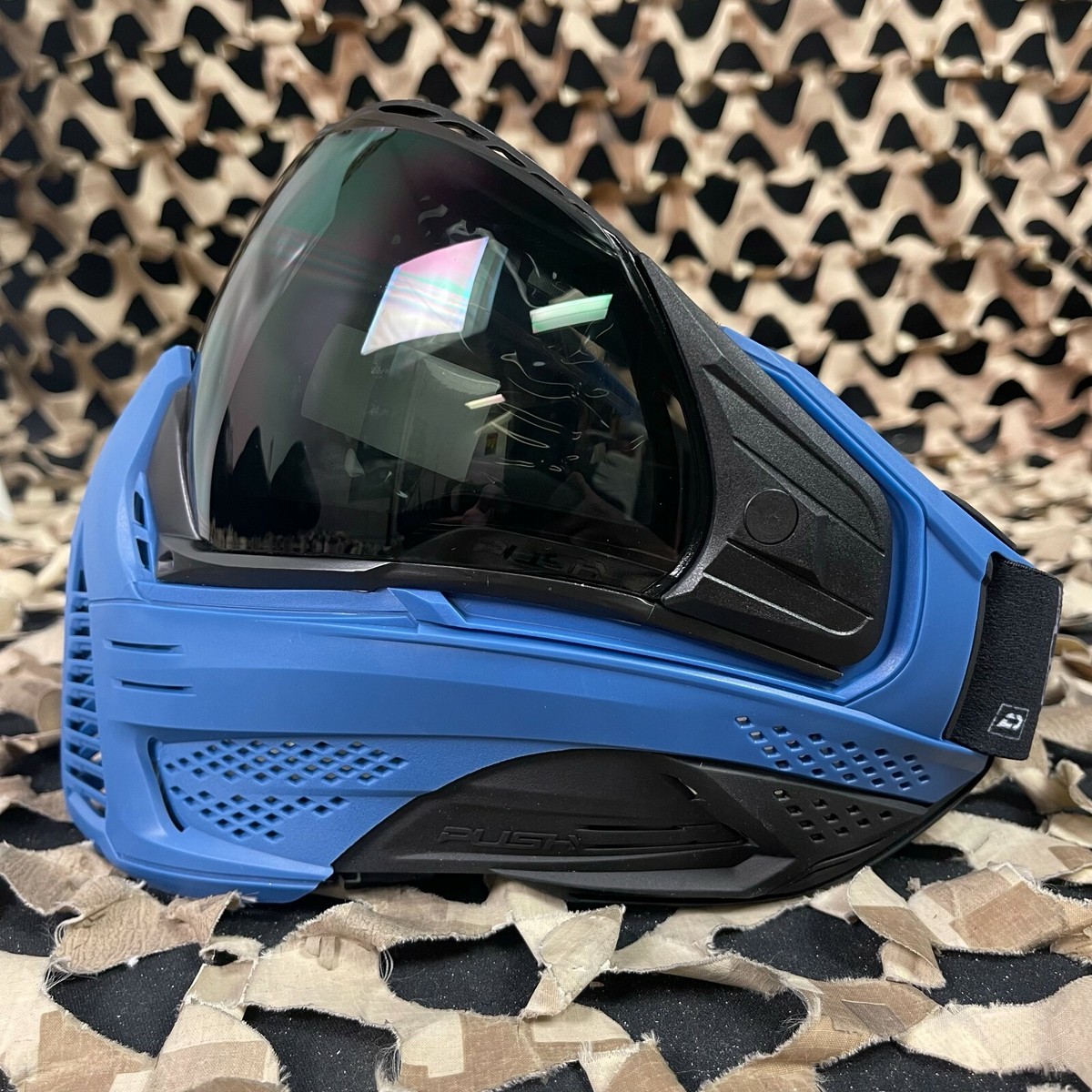 Masque De Paintball Push Unite - Bleu Nuit - Neuf Sous Emballage