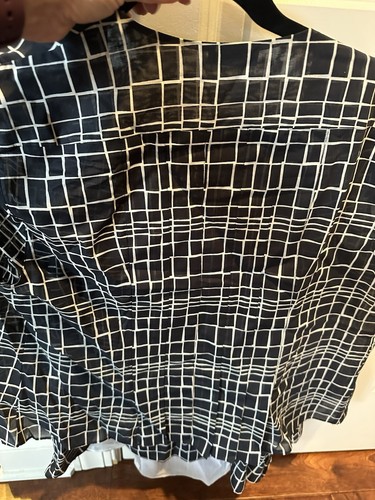AKRIS Top Set Womens M Black And White Top & Tank Silk Blend - Picture 7 of 9