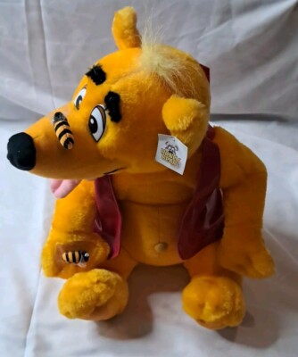 Vintage Nanco Plushie Honey Teddy Bear with Bees Stuffed Animal Plush Toy Pooh
