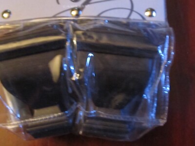 New pair of Cambria Classic matte brown finials. 2.5'' x 2'' Napoleon style.