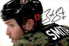 Zack Smith Signed Autographed 4x6 Photo Ottawa Senators #3