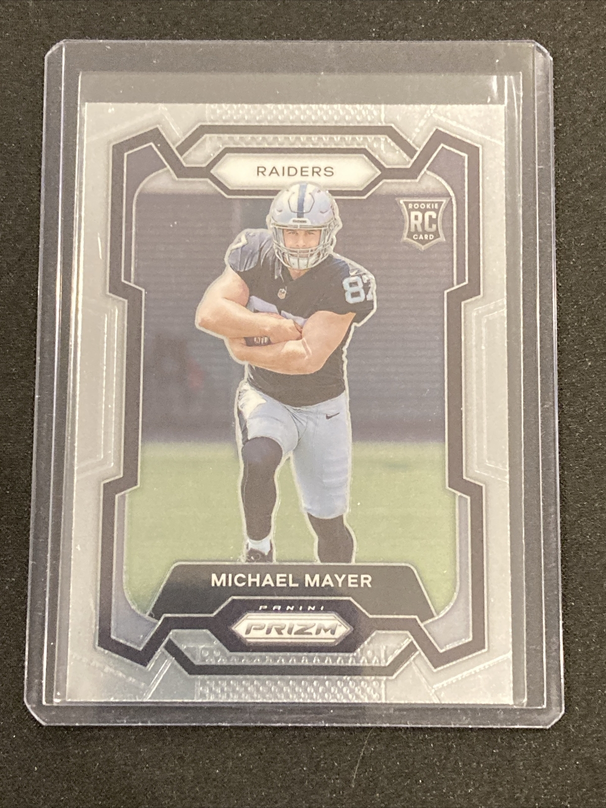 2023 Prizm Football Michael Mayer Base #361 Rookie RC Raiders