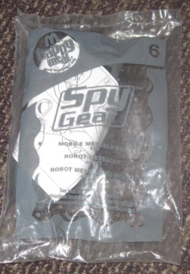 2008 Spy Gear McDonalds Happy Meal Toy - Mobile Message Bot #6