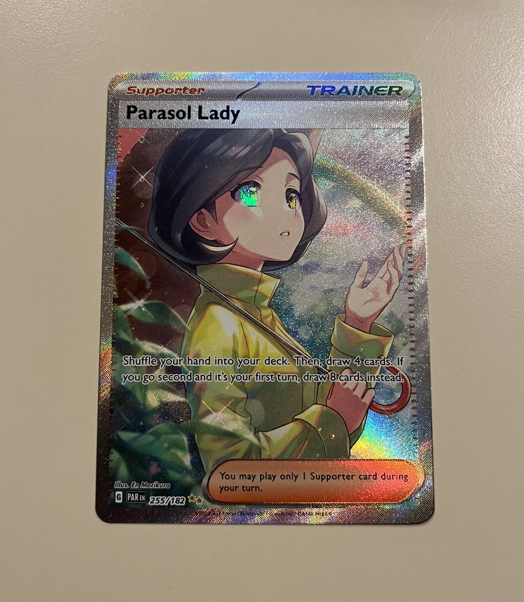 Pokémon TCG Parasol Lady 255/182 Special Illustration Art
