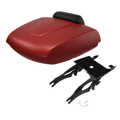 Low Profile Trunk Pad Mount Rack For Indian Chieftain Dark Horse 16-25 Ruby