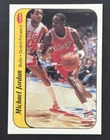1986-87 Fleer Basketball Stickers #5 Michael Jordan HOF Chicago Bulls RC Rookie