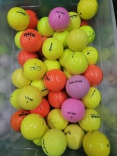48 COLORS golf balls. Mixed brands ...used, good condition..