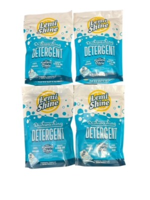 SPECIAL PRICING see note LEMI SHINE DISH DETERGENT 4 BAGS OF 30CT  - FREE SHIP