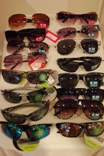 16 X Brand New Mix quantity of MUK and Free-range polarized sunglasses wholesale