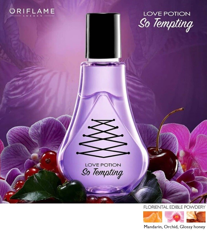 ORIFLAME LOVE POTION SO TEMPTING FRAGRANCE MIST floral oriental