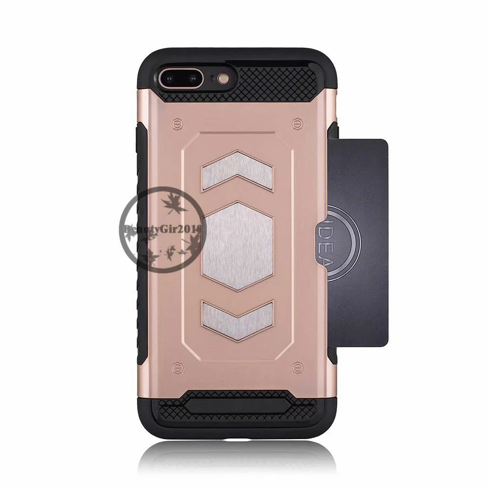 Cover custodia per iPhone 7/8 e per iPhone 7/8 Plus supporto auto silicone gel - Immagine 4 di 4