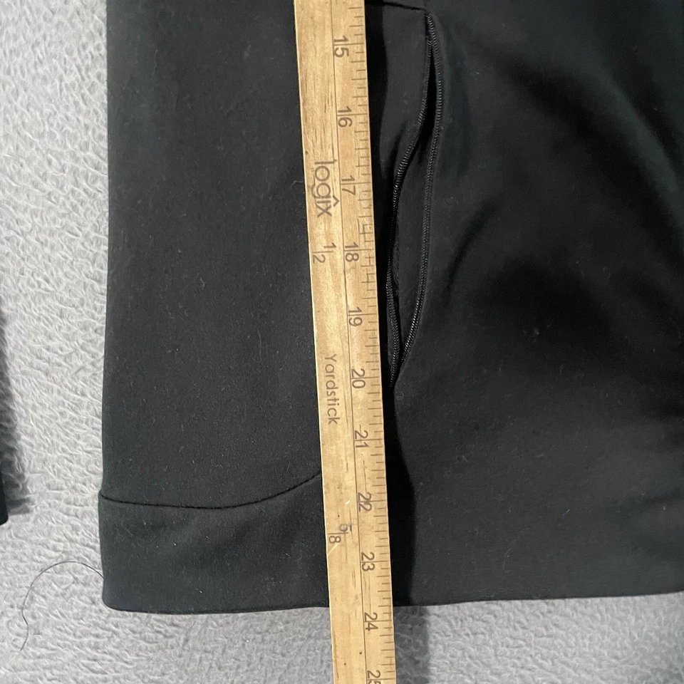 Spyder Active Hombre Sudadera con Capucha Cuarto Cremallera Pullover Ligero Talla Grande Negro Foto 4 de 4