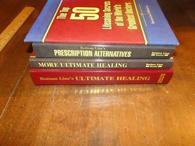 Bottom Line Ultimate Healing lot of 4 books | eBay
