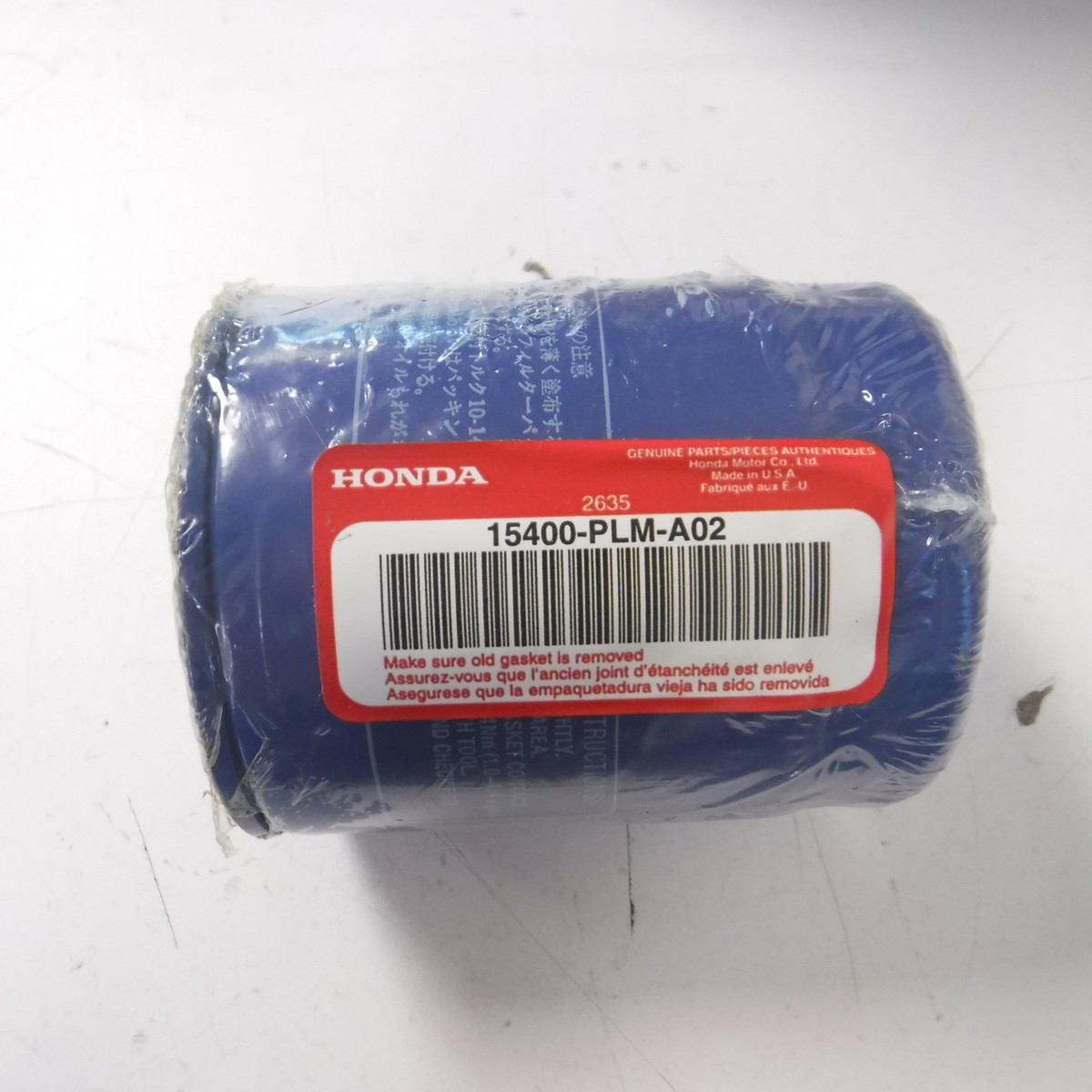 Genuine OEM Honda Oil Filter 15400-PLM-A02 Fits 2017-2024 Honda CR