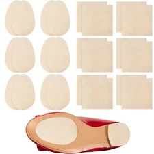24pcs Non-Slip Shoe Pads Self Adhesive Sole Protector for Bottom of Shoes Heels