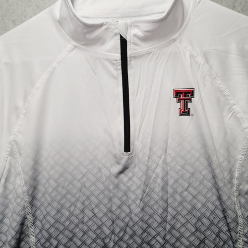 NCAA Texas Tech Red Raiders Colosseum Women's 1/4 Zip Long Sleeve Pullover XXL - Picture 2 of 7