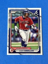 2024 Bowman Sabin Ceballos #BP-130 Atlanta Braves (E)