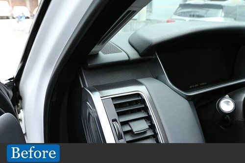 Real Red Carbon Fiber For Range Rover Sport 2014-2019 Passenger Decoration Trim - Foto 7 di 12