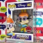 Darkwing Duck - Megavolt Disney Funko Pop 463 + Protector