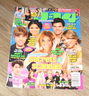 J-14 2010 magazine MILEY CYRUS Victoria Justice DEMI Lovato KESHA Selena Gomez