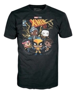 Funko POP! Marvel Collectors Corps X-MEN 97 Wolverine Storm Morph Tee T-Shirt