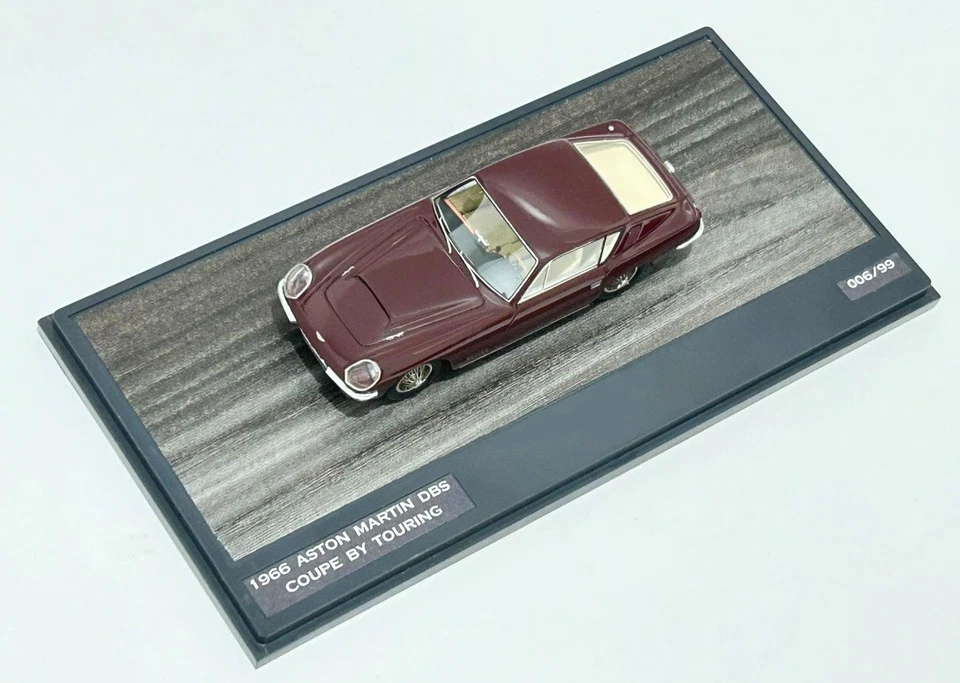 1/43 MATRIX 1966 ASTON MARTIN DBS COUPE TOURING N/FRONTIART/MAKE UP/TECNOMODEL - Image 2 of 2