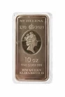10 oz .999 Silver Bar St Helena £10 2021 Queen Elizabeth II East India