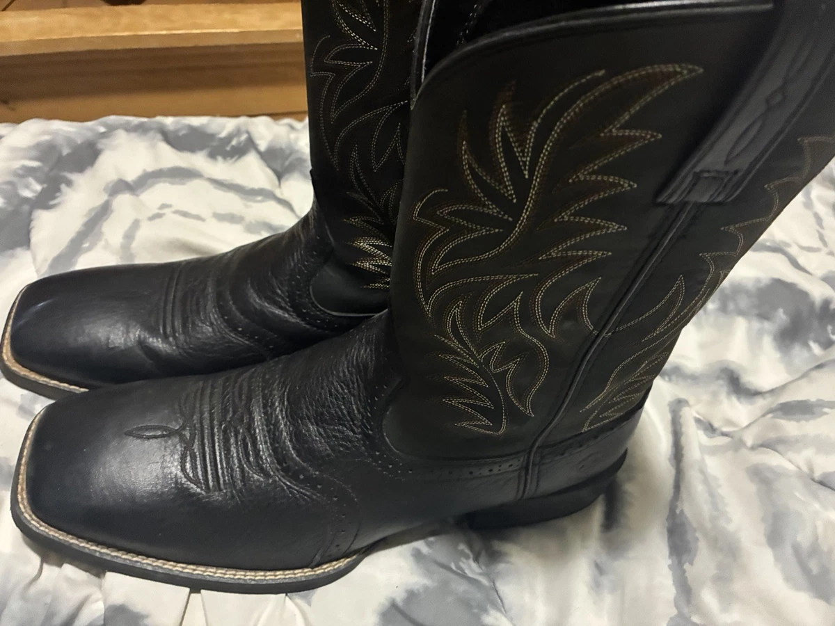 Square Toe Cowboy Boots for sale | eBay