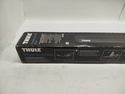 Thule Dachträger 711120 7111B WingBar Evo 108 BLACK Alu