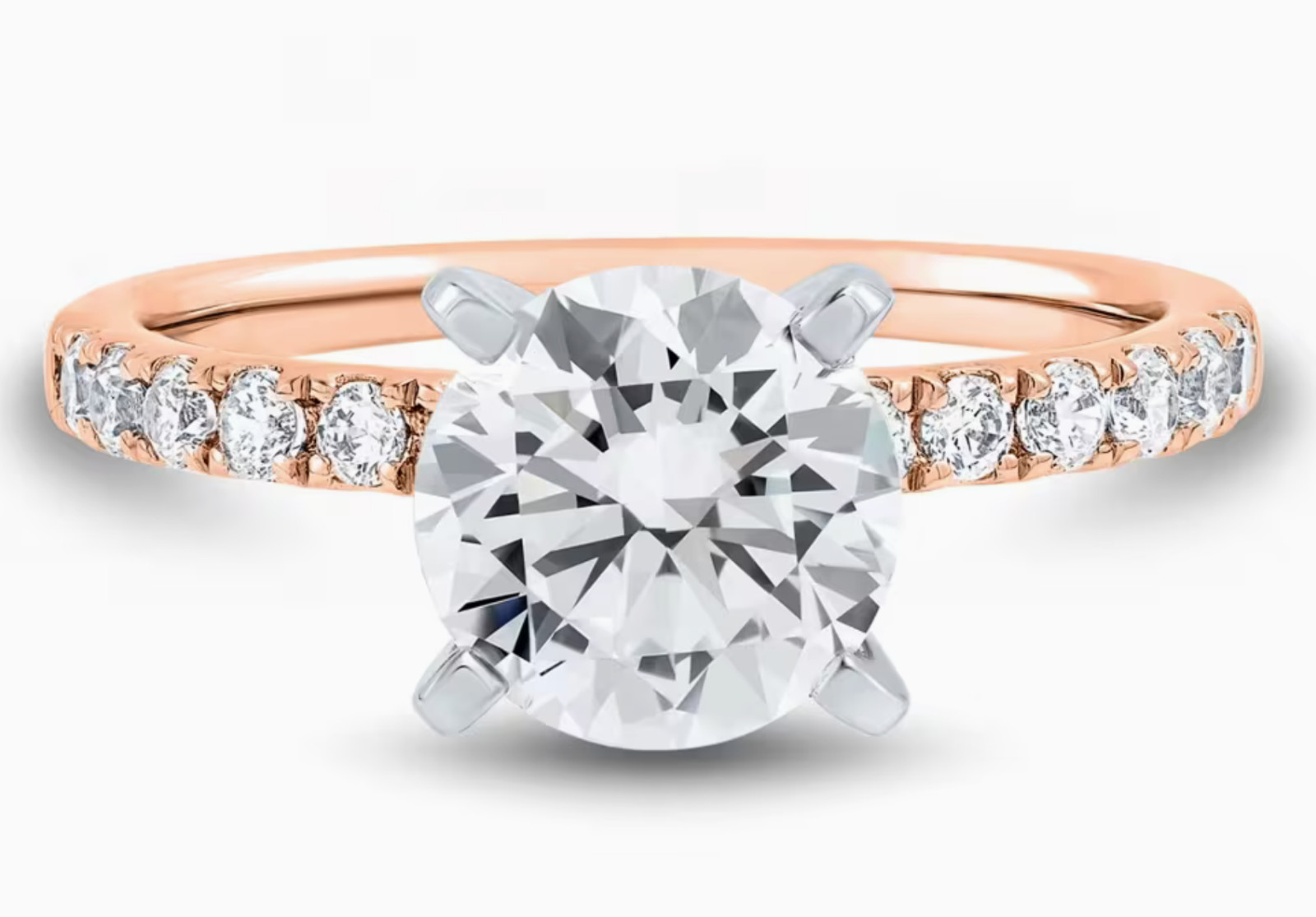 Engagement Ring - Lab Created Diamond - image 3