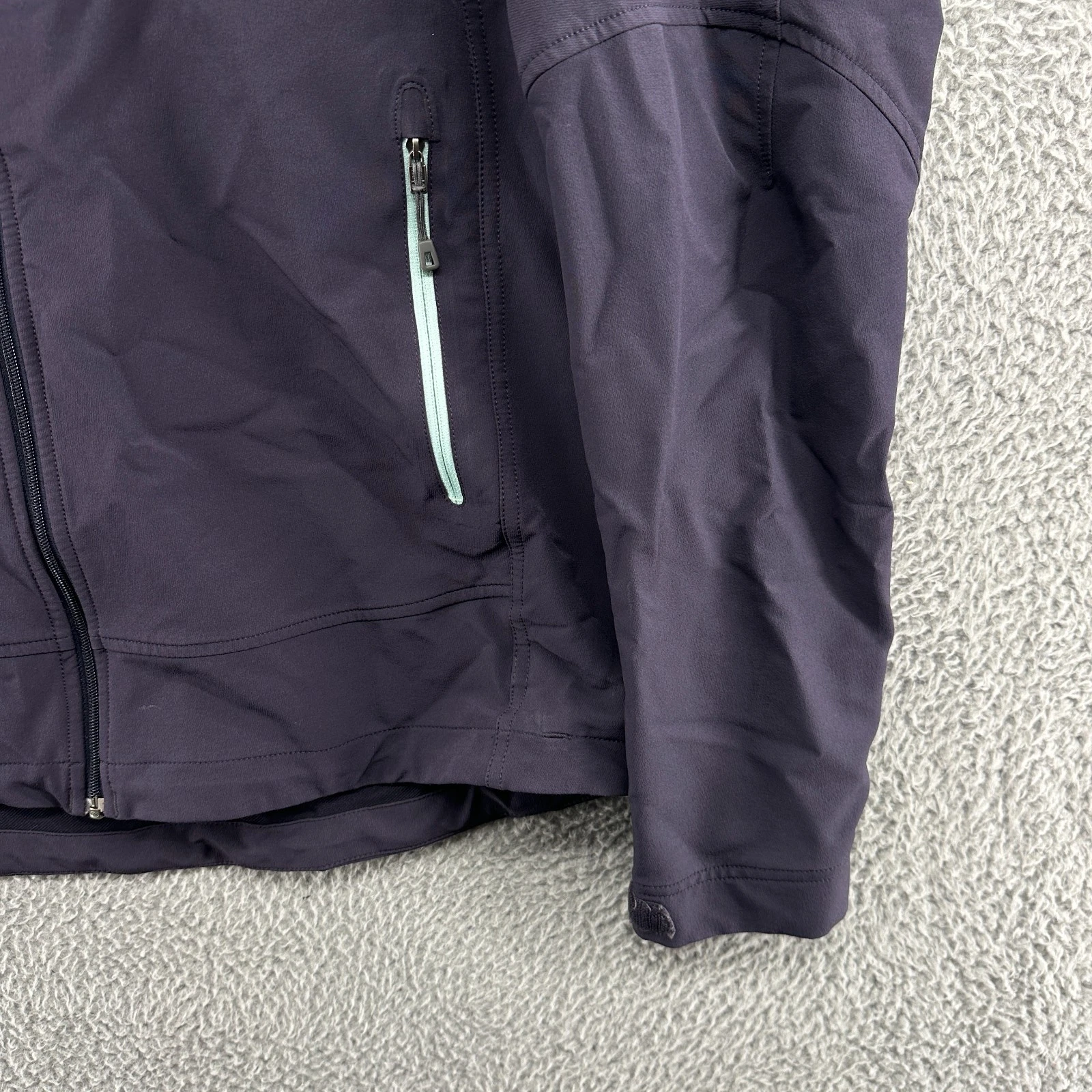 Patagonia Jacket Mens Large L Purple Full Zip Hiking Outdoor Simple Guide Hoody image 4