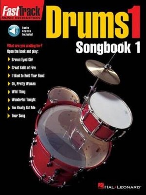 FastTrack Drums Songbook 1 - Level 1 (Book  Online Audio) (Fast - ACCEPTABLE