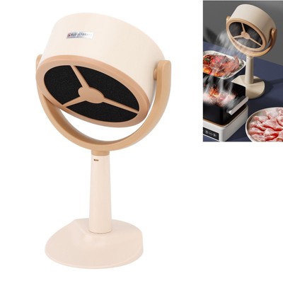 Desktop Range Hood Portable High Suction Power Washable Angle Adjustable Cook DE