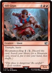 Hill Gigas #141 Common Final Fantasy Magic: The Gathering