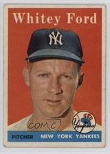 1958 Topps Whitey Ford #320 HOF g5e