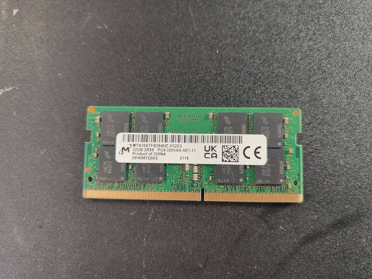 Micron DDR4 SDRAM Memory (RAM) 260 Pins for sale | eBay