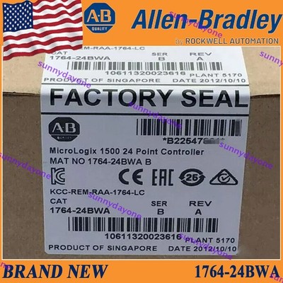 New PLC-AB 1764-24BWA SER B MicroLogix1500 24 Point Controller 1764 24BWA