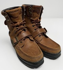 Vintage Ralph Lauren Polo Sport Leather Boots British Tan Women s 7.5