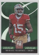 2014 Panini Elite Turn of the Century 107/199 Michael Crabtree #82 2o7