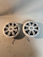 KICKER 49KM604WL KM 6.5" 4  Blue LED Marine Coaxial Speakers - Pair - B