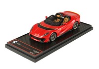 Bbr Bbrc263C3 1/43 Ferrari 812 Competizione A Rot Corsa 322 Modellauto Limitiert