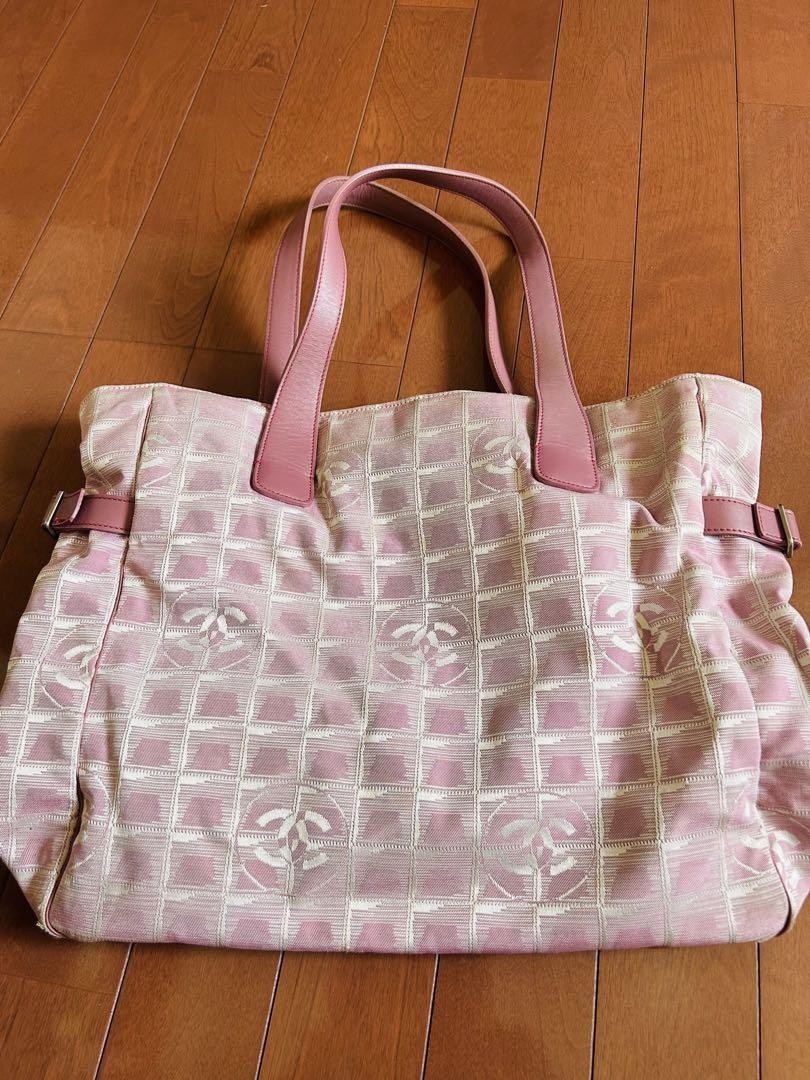 CHANEL Travel Line Black Tote Bag MO762664 Leather Shoulder Bag