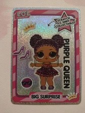 NEW LOL Surprise!  Scratch & Sniff Collectables.  Big Surprise.  Purple Queen.