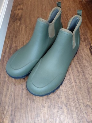 Bogs Outdoor Boots Mens Slip On Waterproof Olive Green Rain  display picture 1