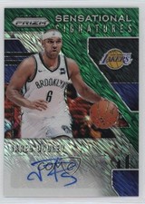 2019 Prizm Sensational Signatures FOTL Green Shimmer /25 Jared Dudley Auto 06rp