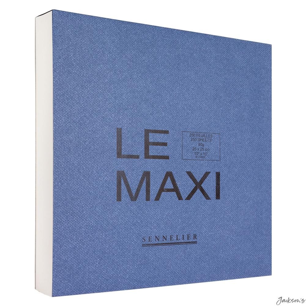 Sennelier Le Maxi Sketchbook Acid Free 25x25cm Dry Media Drawing Pad