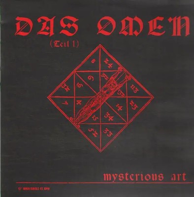 Mysterious Art Das Omen (Teil 1) Vinyl Single 12inch NEAR MINT CBS