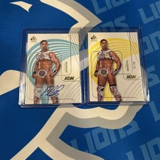 2025 SP Signature Edition AEW Anthony Bowens #7 Autograph Auto + Yellow /50